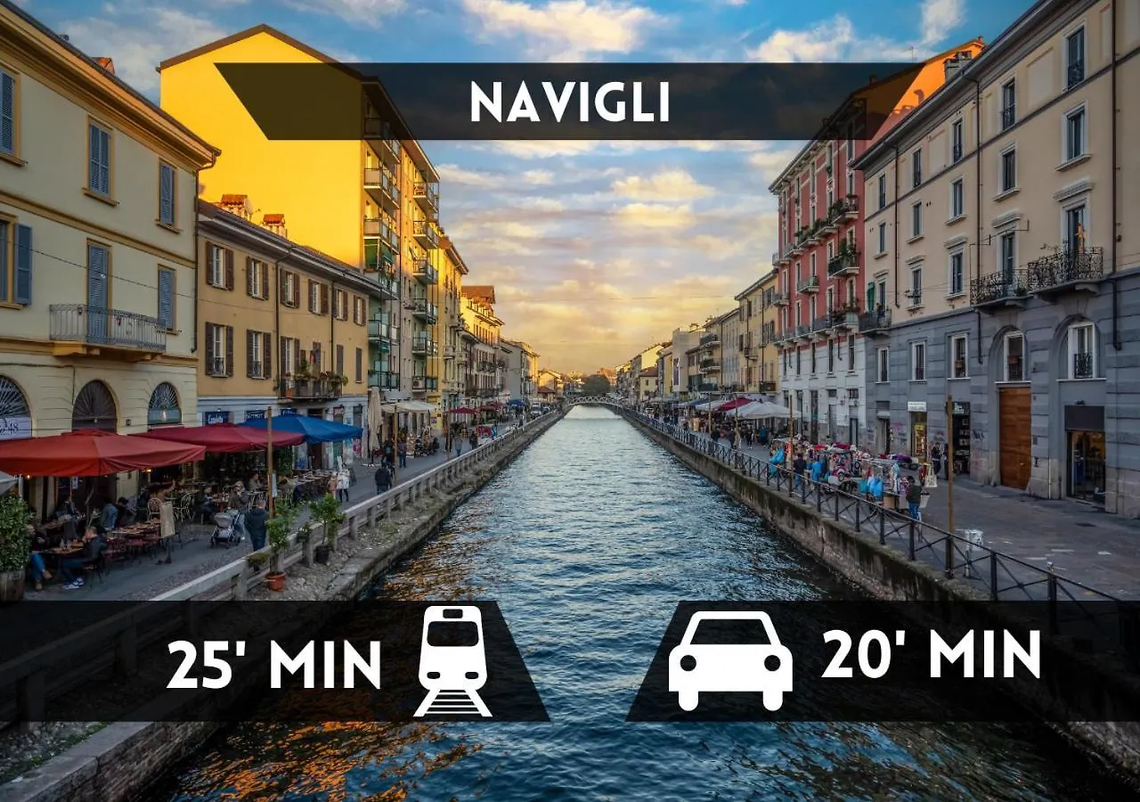 Sempione-Citylife, Suite Elegante - Metro M5 Ad 1 Minuto Milan